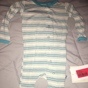 Kickee Pants - Boy Desert Stripe Coverall